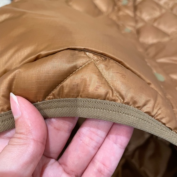REI co op lake Wallace sherpa quilted brown jacket M - Picture 5 of 6